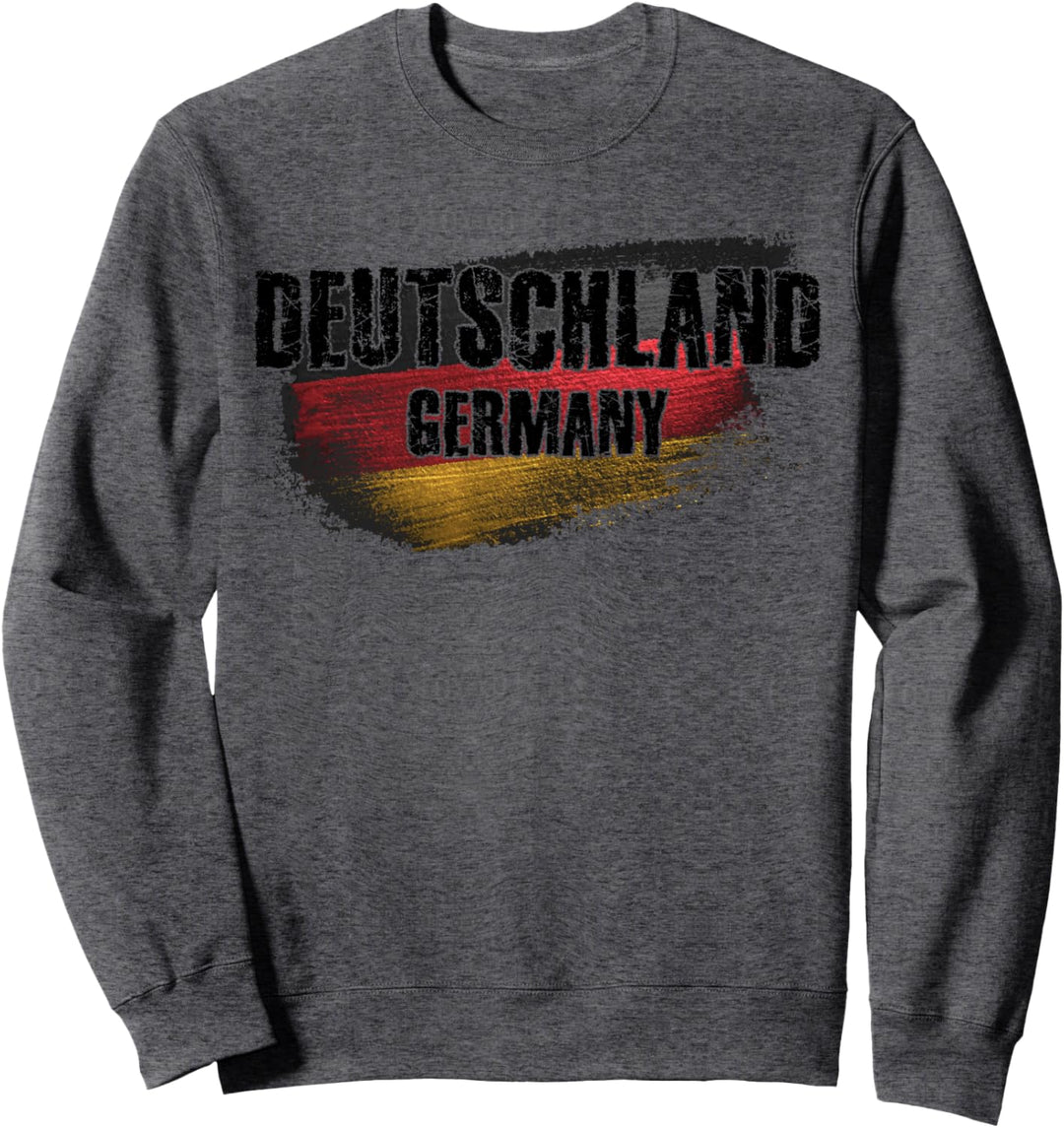 Deutschland, Deutsche Flagge Grunge Sweatshirt