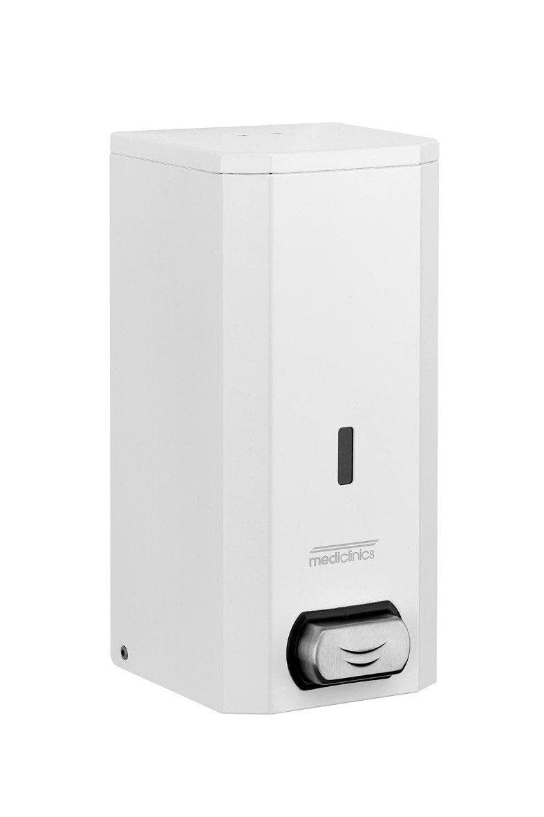 All Care 13145 Mediclinics Edelstahl Seifenspender, 1500 ml, Weiss White, White