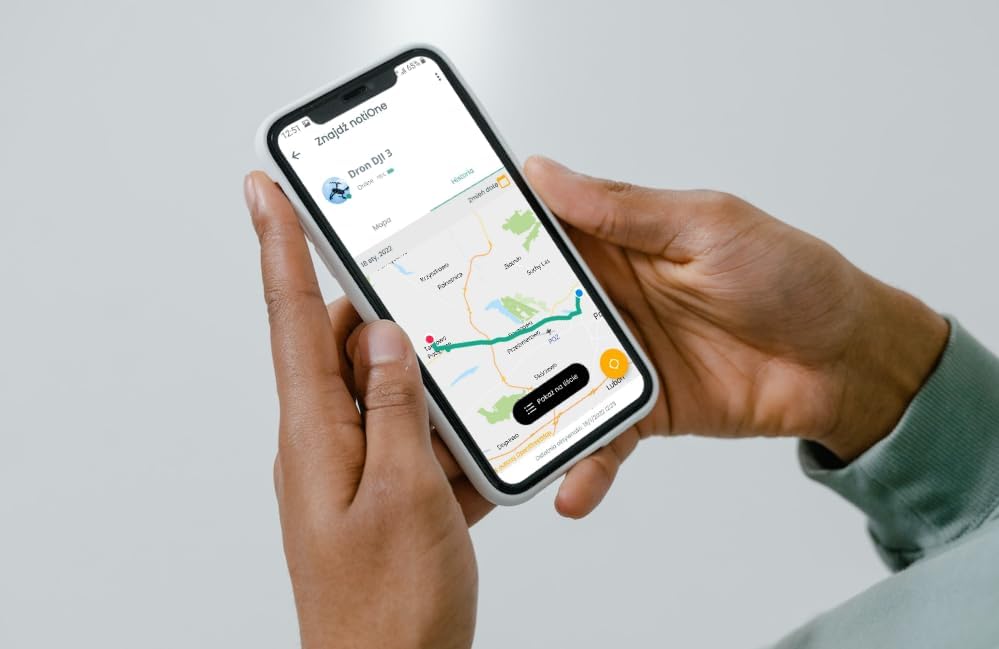 Tracker GPS für Drohnen, Autos notiOne® miniPRO | Mini-GPS-Tracker KEIN Abonnement, kostenlose App |