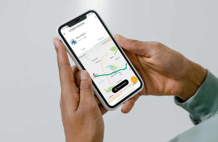 Tracker GPS für Drohnen, Autos notiOne® miniPRO | Mini-GPS-Tracker KEIN Abonnement, kostenlose App |