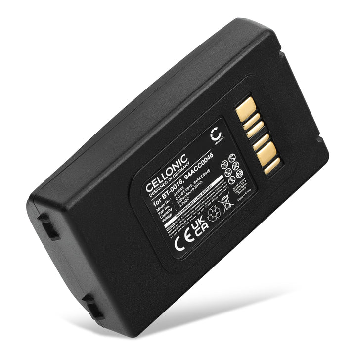 CELLONIC, Barcode-Scanner Akku kompatibel mit Datalogic Skorpio X3, Skorpio X4 (5200mAh, 3.7V)