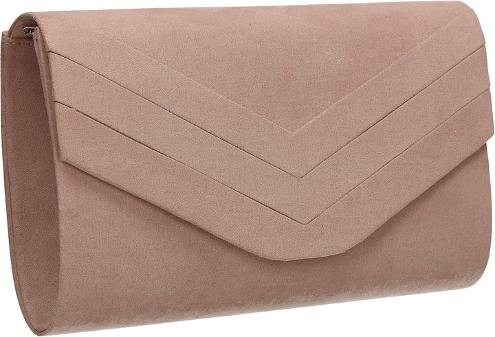SwankySwans Damen Samantha Clutch Nude, Nude