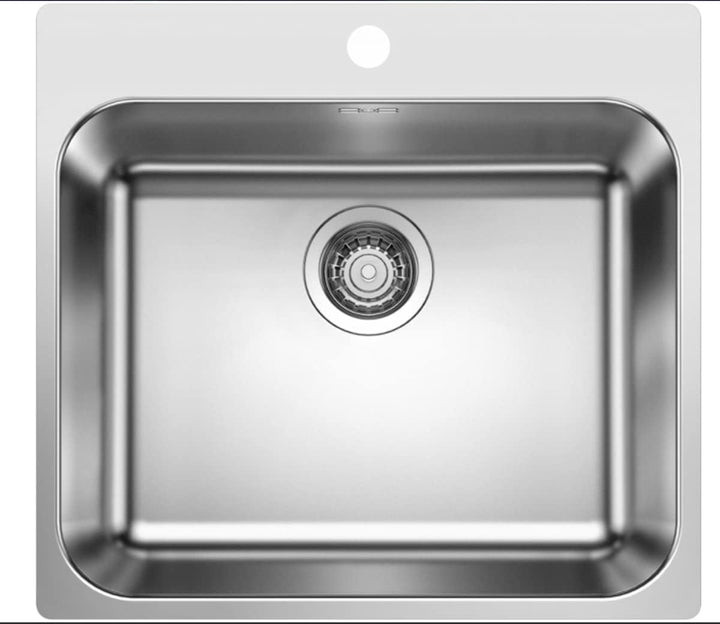 BLANCO 526354 SUPRA 500-IF/A Küchenspüle Edelstahl, Gebürsteter Stahl