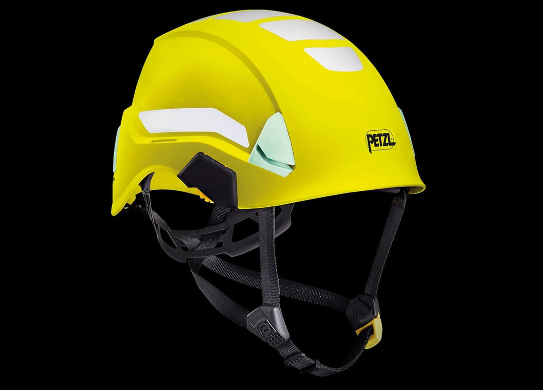 PETZL Unisex – Erwachsene Schicht Hallo-Viz Kopfschutz, Gelb, Uni, Gelb