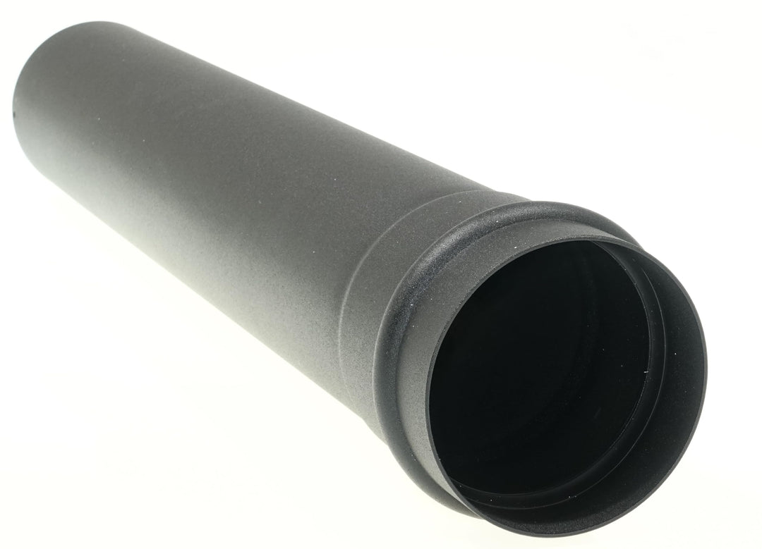 SYSTERM Abgasableitungssystem Ø 80 mm für Kaminen oder Pelletheizgeräten, alle Elemente der Schornst