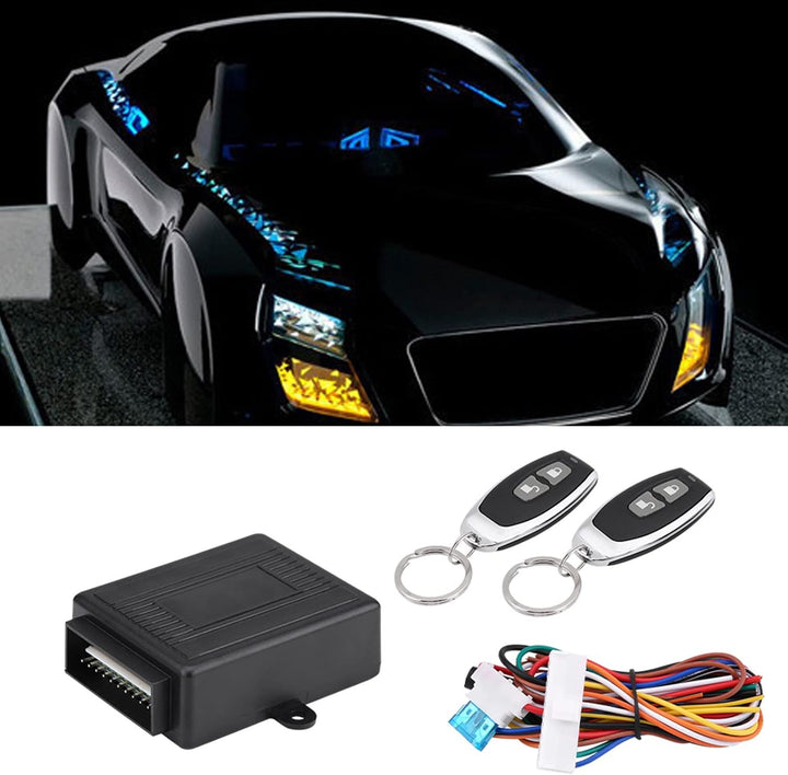 Tyenaza Universal-Zentralverriegelungs-Kit, Auto-Zentralverriegelung, Auto-Funkfernbedienung Univers