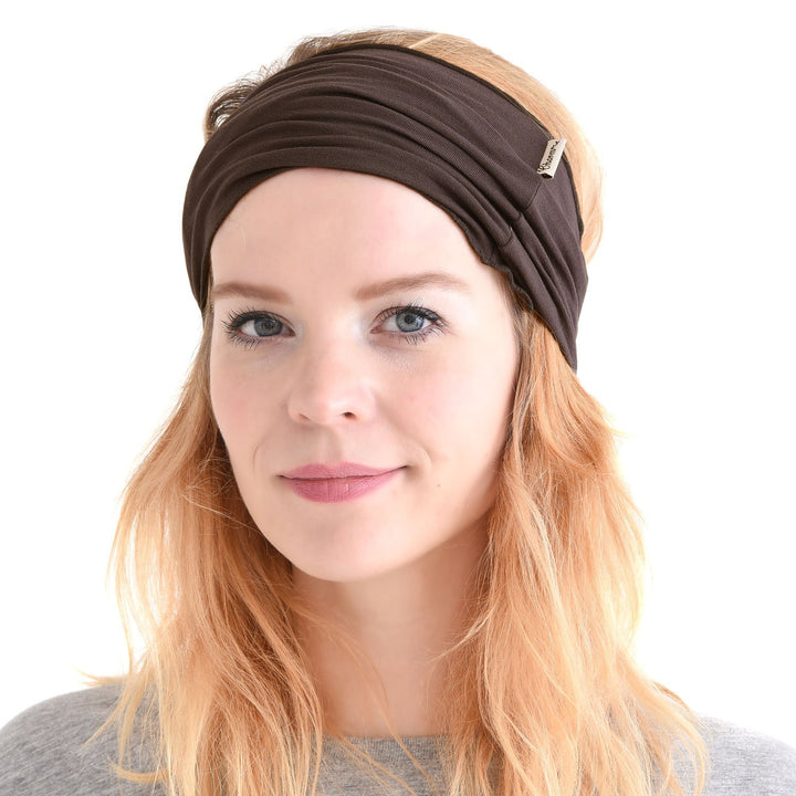 Dünnes Lauf Stirnband Sport Haarband Herren, Bandana Damen Sommer Japanische Mode Lang, Loop Tuch Zu