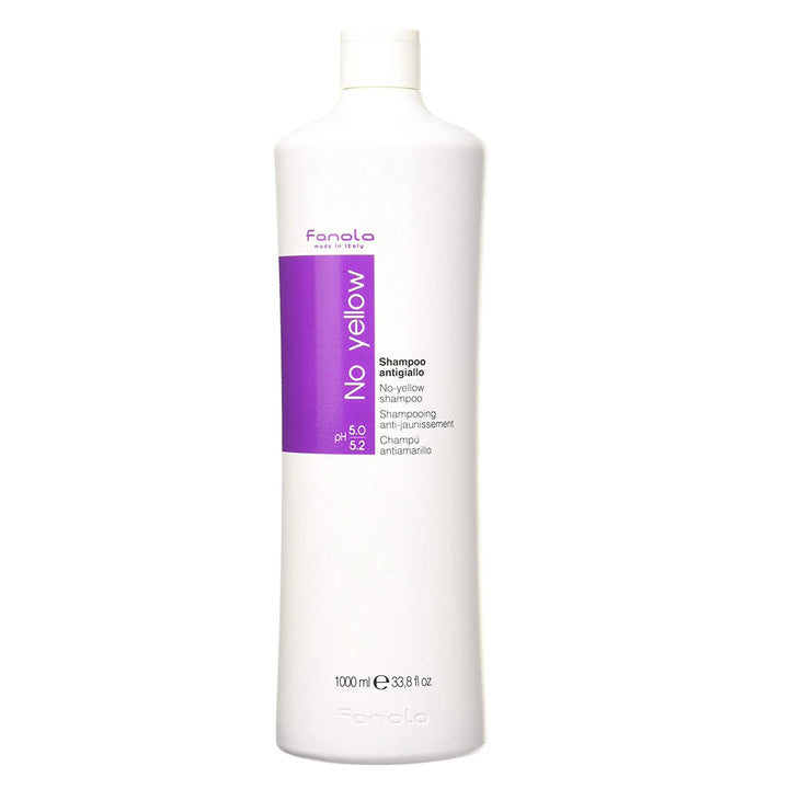 Fanola No yellow Silber-Glanz-Shampoo Anti-Gelbstich, 1000 ml 1 ml (1er Pack), 1 ml (1er Pack)