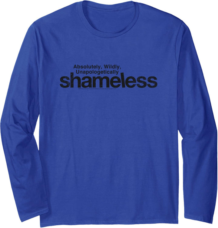 Shameless TV Logo Langarmshirt