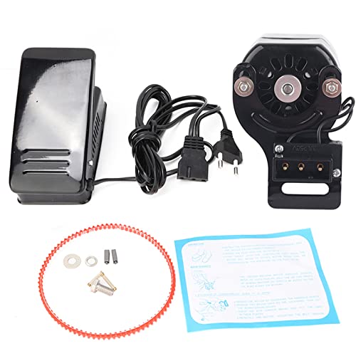 Pssopp 100W Nähmaschinenmotor Nähpedal Regler mit Variabler Drehzahl Nähmaschinenfussschalter Hausha