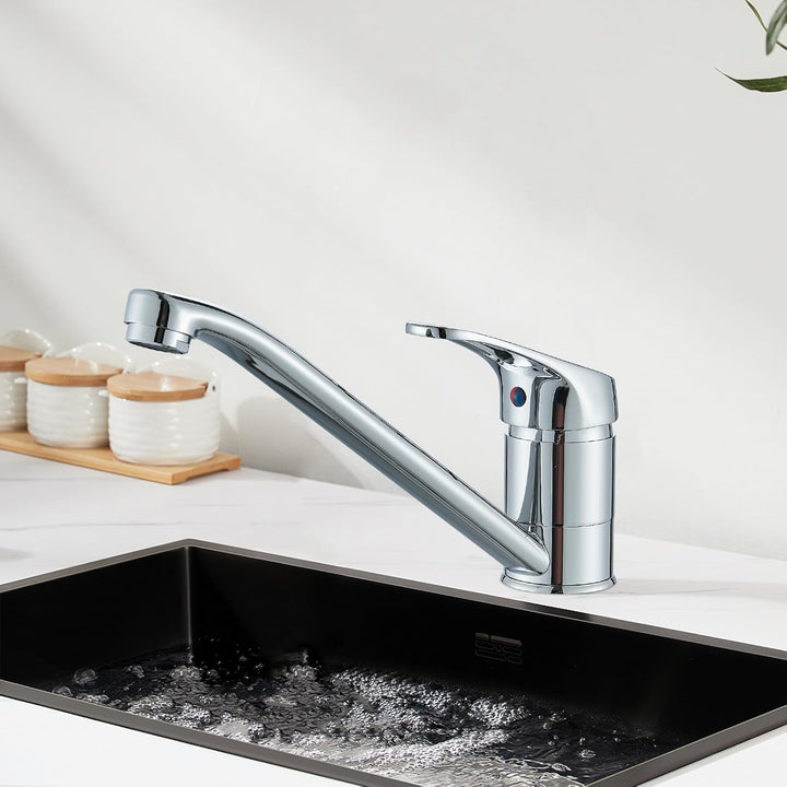 Suguword Niederdruck Küchenarmatur Spültischarmatur Küche Armatur Wasserhahn 360° Schwenkbar Mischba