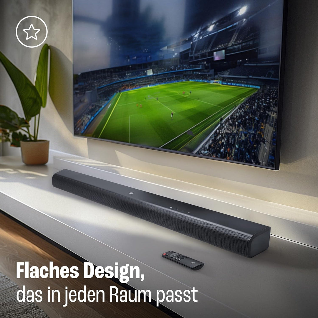JBL Cinema SB 510 – 3.1-Kanal-Soundbar mit integriertem Subwoofer für Heimkino Sound-System – Mit Bl