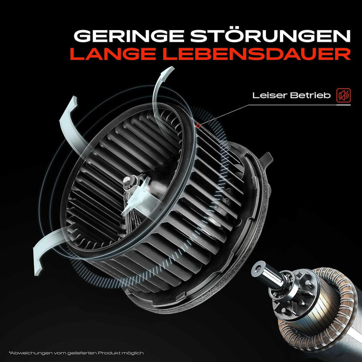 Frankberg Heizungsgebläse Gebläsemotor Kompatibel mit C4 II B7 2009-2020 DS4 RCZ 2010-2015 308 I 4A
