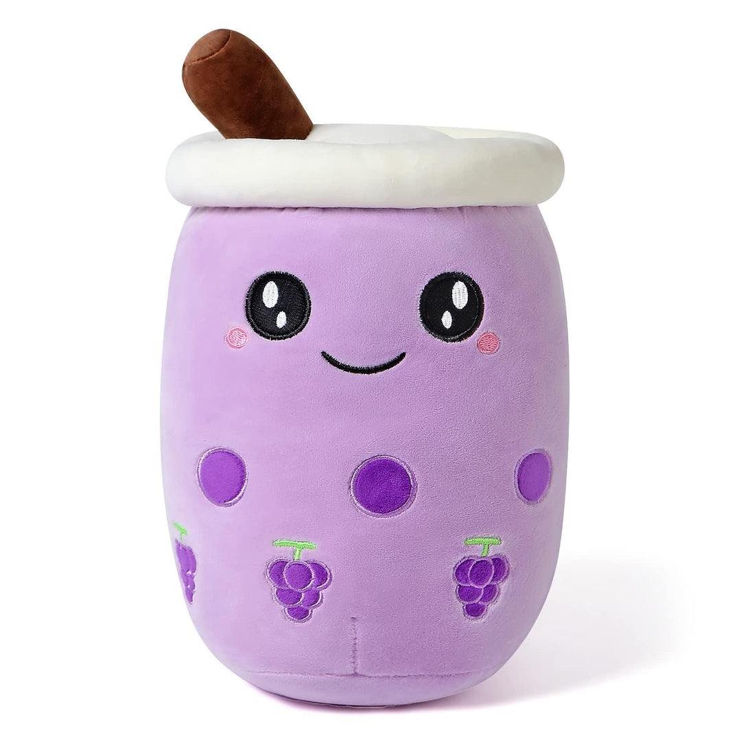 shownicer Plüschtier Boba Tea Kuscheltier Stofftier Kawaii Bubble Tea Plüsch, Plüschkissen Spielzeug