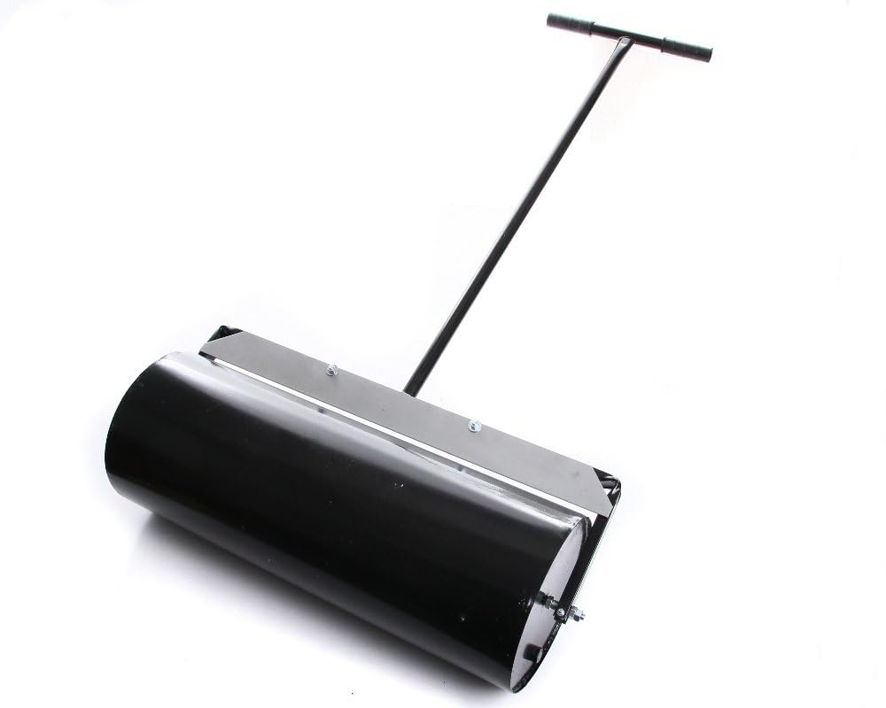 rg-vertrieb Rasenwalze Handwalze Gartenwalze Gartenrolle Walze 100cm Bodenwalze