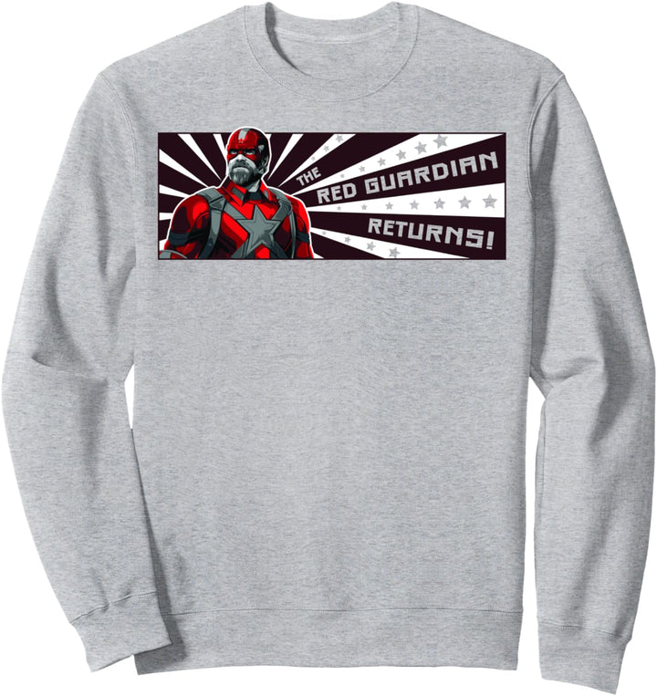 Marvel Black Widow The Red Guardian Returns Panel Sweatshirt