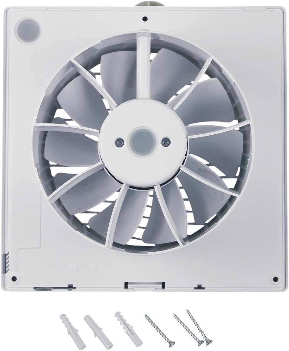 Europart Wohnraumventilator 150erR für Wand Bad Toilette etc