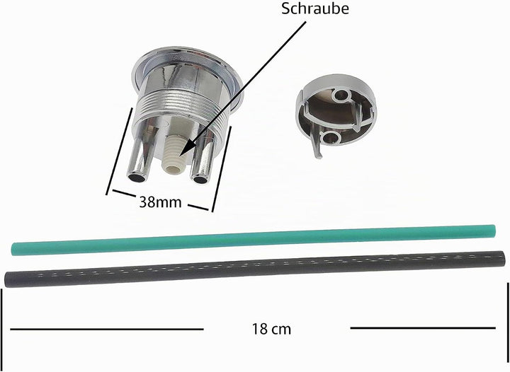 Geberit Impuls 250 Twico 1 Doppelspülventil WC-Spülkasten Auslaufventil