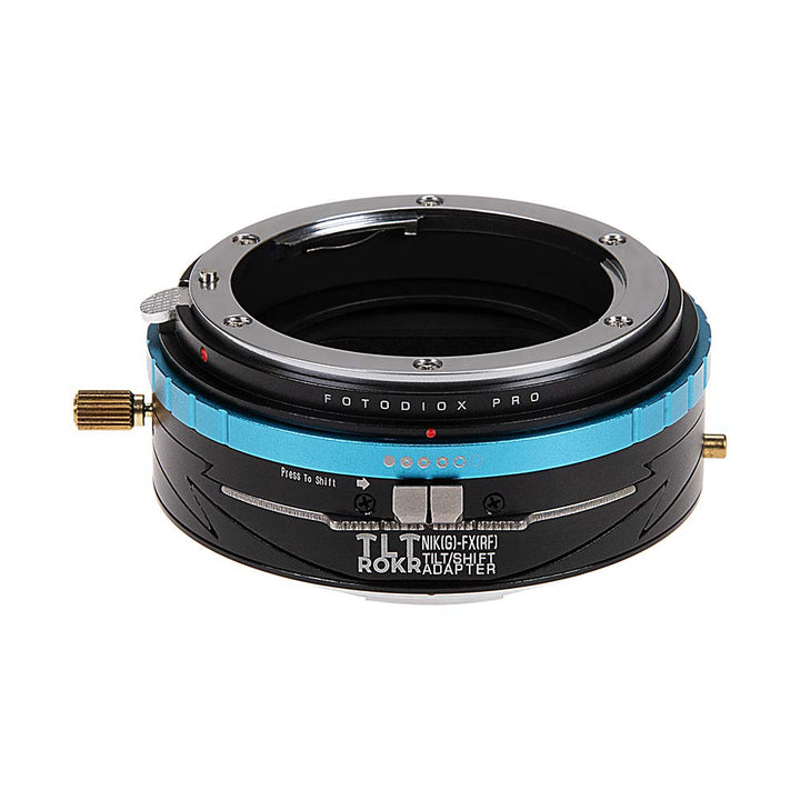 Fotodiox Pro TLT ROKR Tilt/Shift Lens Adapter Compatible with Nikon F-Mount G-Type Lenses on Fujifil