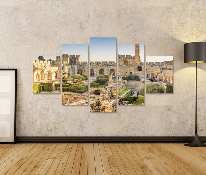 islandburner Bild auf Leinwand Jerusalem Israel Im Tower Of David Bilder Wandbilder Poster Leinwand