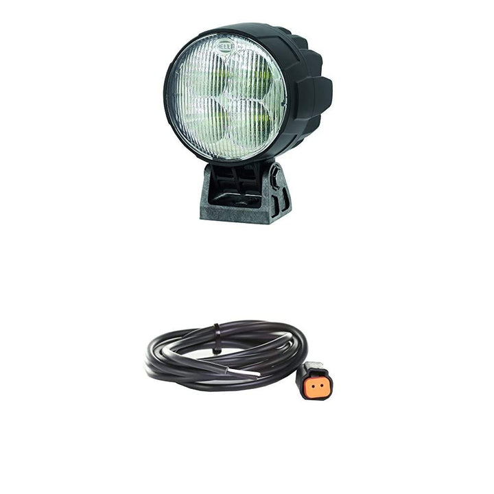Hella 1G0 996 263-031 Arbeitsscheinwerfer - M90 - LED - 12V/24V - geschraubt - Nahfeldausleuchtung +