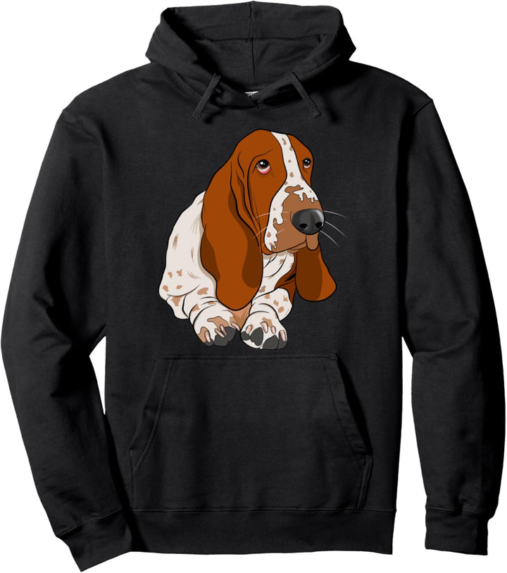 Lustiges Basset Hound Puppy Cute Geschenk Pullover Hoodie