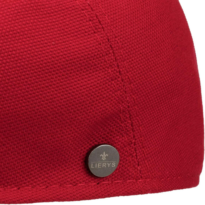 LIERYS Uni Cotton Flatcap - Klassische Form - Schiebermütze mit Stretchfutterband - Herren - Frühjah