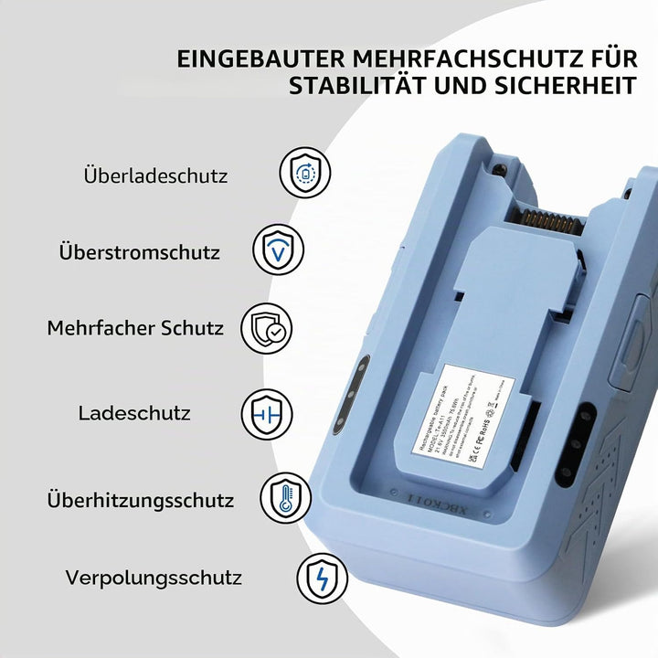 K KYUER 75.6Wh Handstaubsauger Ersatz Akku für Tineco A11 Hero, A11 Hero EX, A11 Tango, A11 Pet, A11