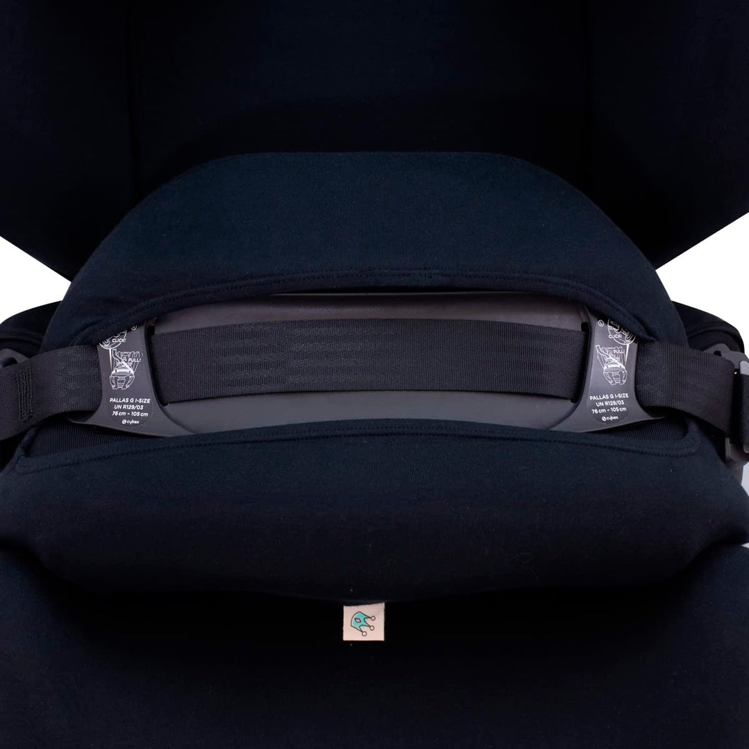 JYOKO KIDS Bezug Kompatibel mit Cybex Pallas G I-SIZE (Bezug Pallas G, BLACK SERIES) Bezug Pallas G