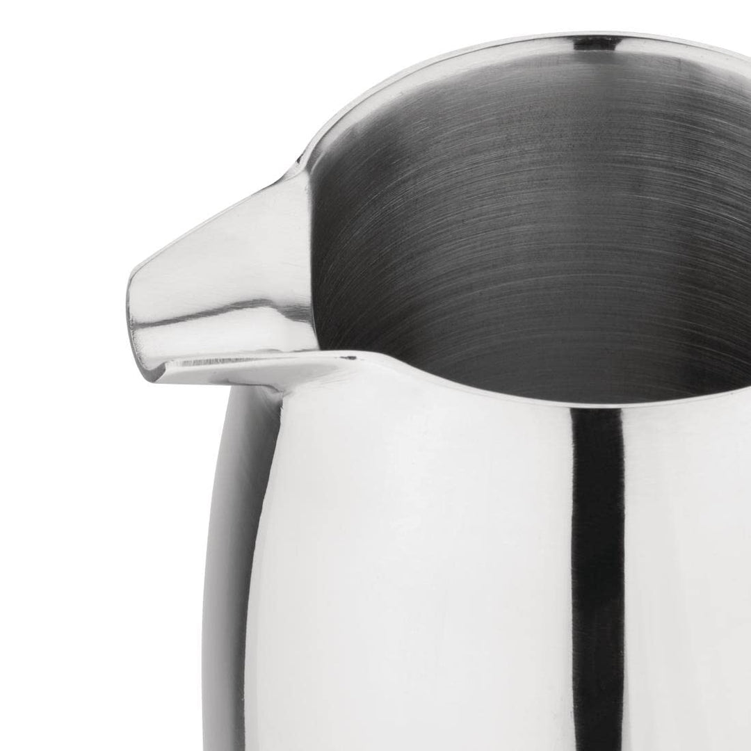 Olympia Cafetiere Insulated St/St - 3 Cup 350ml, Silber