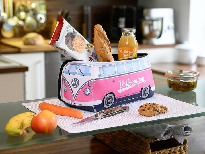 BRISA VW Collection - T1 Bulli Bus Kulturbeutel Kosmetiktasche | Volkswagen Universaltasche Waschbeu