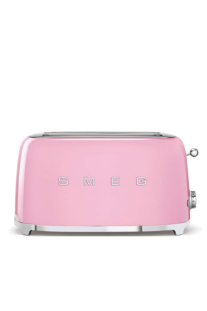 Smeg Toaster TSF02PKEU pastellrosa, 1500, Stahl Rose, Rose