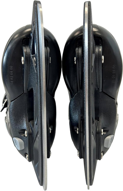 Cox Swain verstellbare Schlittschuhe Push, Eislaufschuhe für Kinder, Jugendliche und Erwachsene bis