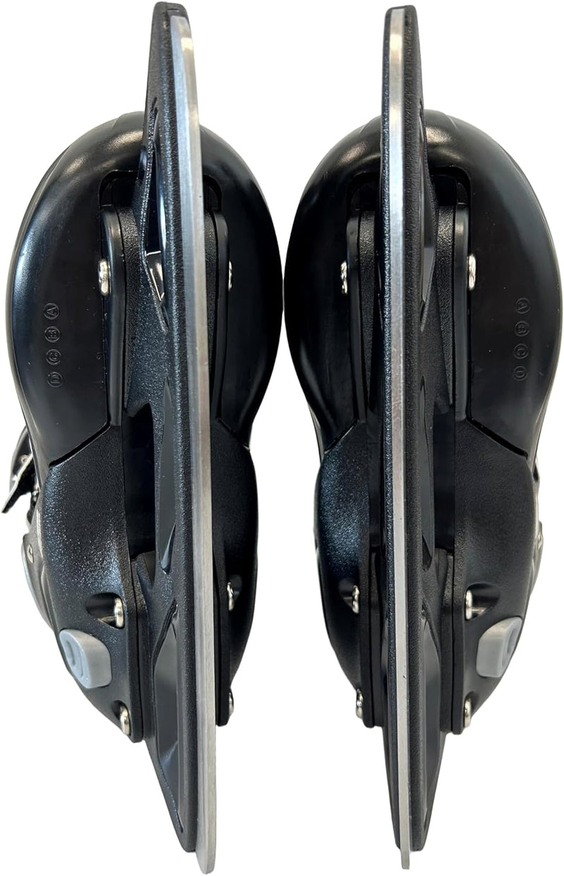 Cox Swain verstellbare Schlittschuhe Push, Eislaufschuhe für Kinder, Jugendliche und Erwachsene bis