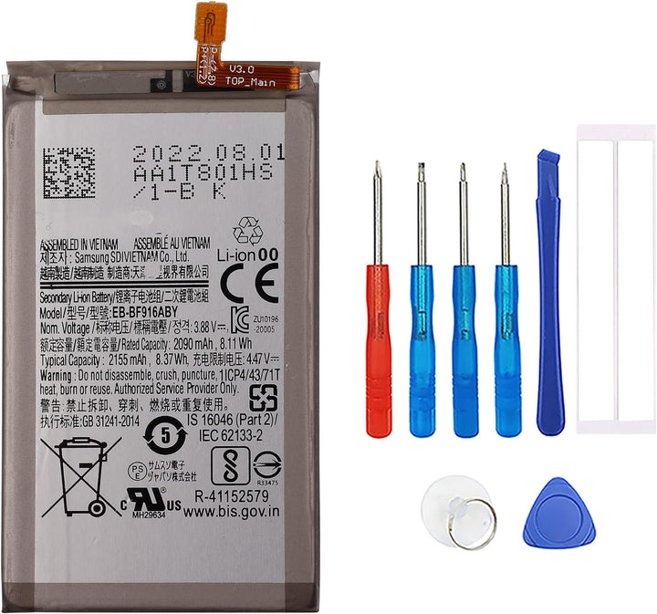 Swark EB-BF916ABY Akku Kompatibel mit Samsung Galaxy Z Fold2 5G SM-F916 with Tools