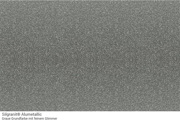 BLANCO SUBLINE 320-F – Flächenbündige Granitspüle aus SILGRANIT für 40 cm breite Unterschränke – gra