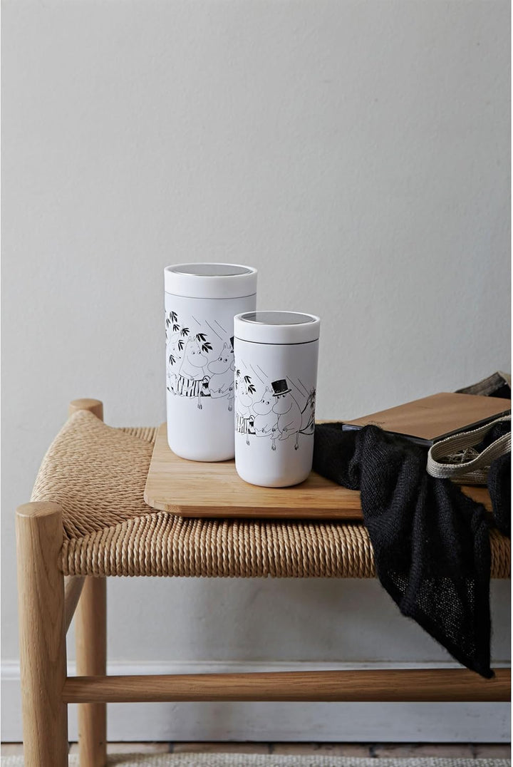 Stelton To-Go Click - Thermobecher, doppelwandige Isolierflasche - Rostfreier, auslaufsicherer Kaffe