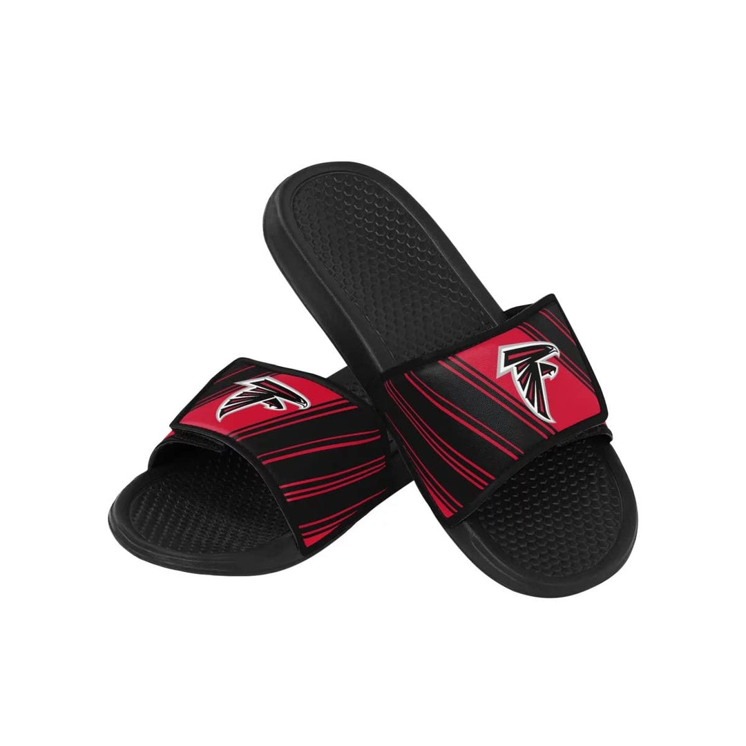Fanatics Foco NFL Team Legacy Slides Badelatschen 40/41 EU Atlanta Falcons, 40/41 EU Atlanta Falcons