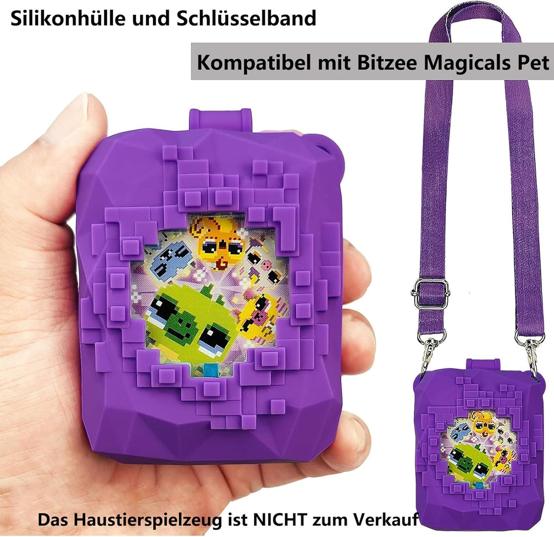 Silikonhülle für Bitzee Magicals Interaktives Spielzeug Digitales Haustier, Schutzhülle für Bitzee M