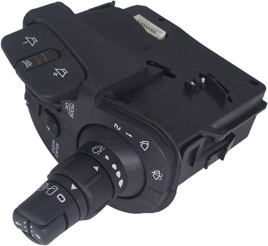 ZEALfix Radio Wischerschalter Lenkhebel 8201359195 für R-enault Clio 3 Kangoo Modus 7701068115 82015