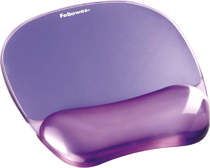 Fellowes Crystals Gel Handgelenkauflage mit Mauspad violett, violett