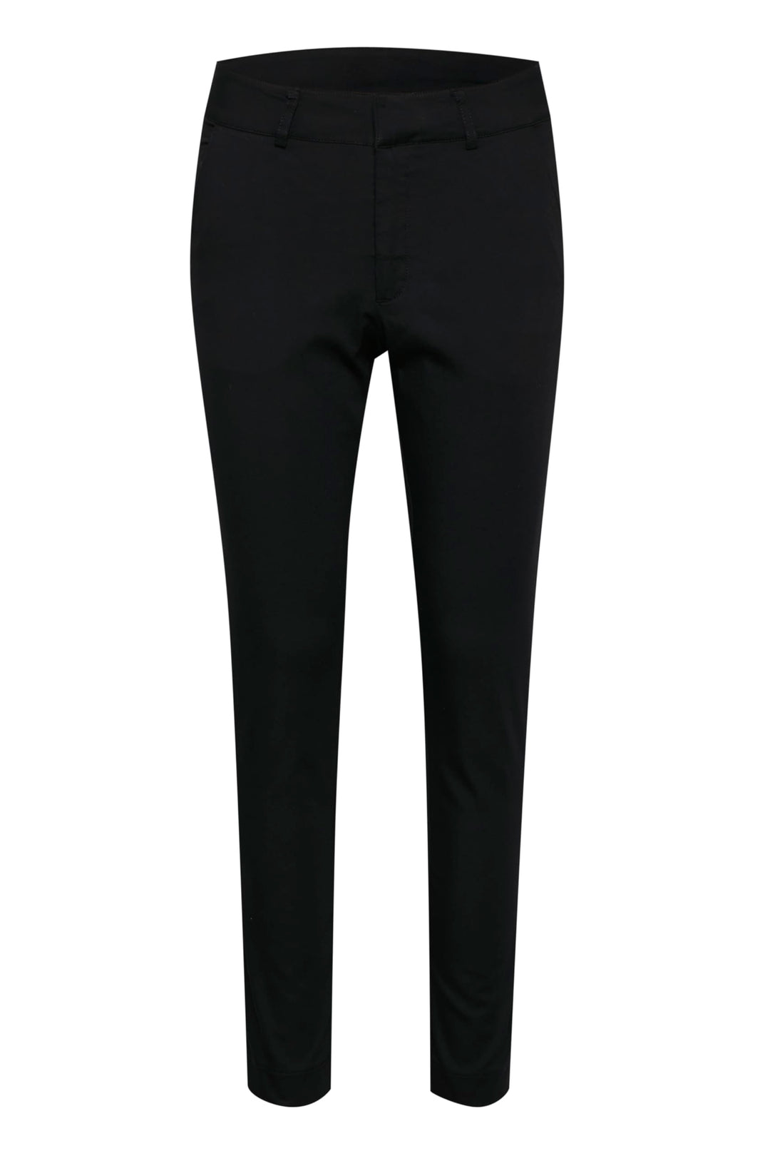 KAFFE Casual Hose Kalea Damen Chino Hose Elegant Klassische Stoffhose 32 Black Deep, 32 Black Deep