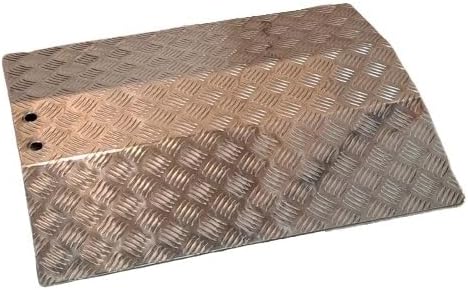 WORHAN® Mobil Schwellenrampe Stufenrampen Rollstuhlrampe Alu Aluminium Rampe Türschwellenrampe TR55