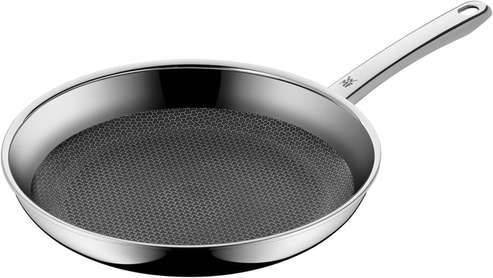 WMF Profi Resist Bratpfanne Induktion 28 cm, mit Wender Mehrschichtmaterial beschichtet, Wabenstrukt
