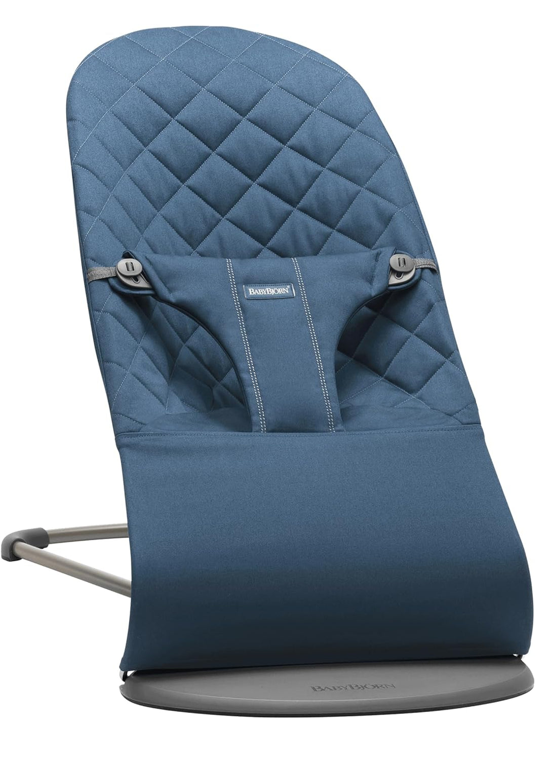 BabyBjörn Babywippe Bliss, Gewebt, Klassische Steppung, Mitternachtsblau