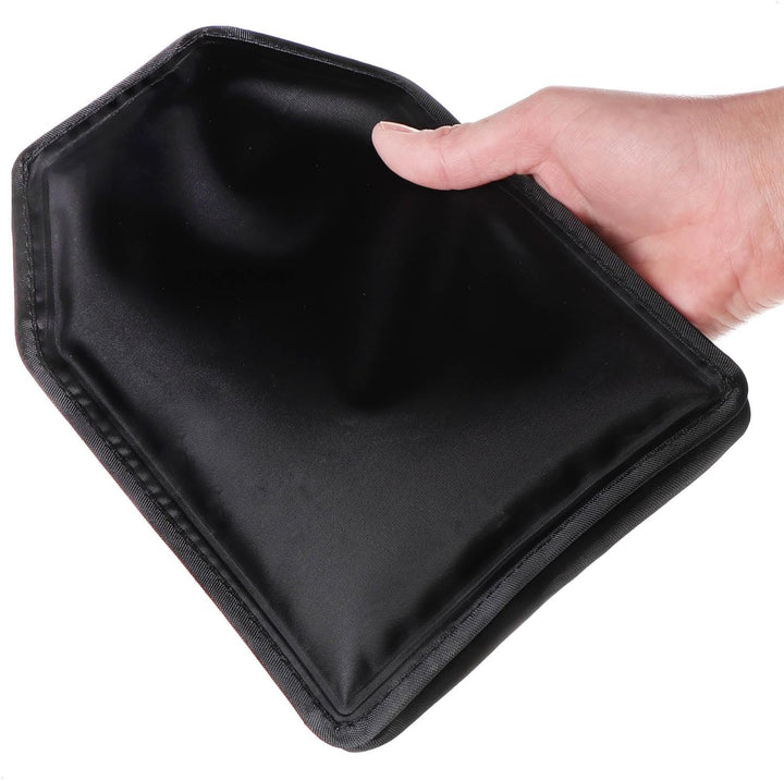 com-four® 2x Flaschenkühler für unterwegs - Sektkühler Manschette mit Gummiband - Kühlmanschette für