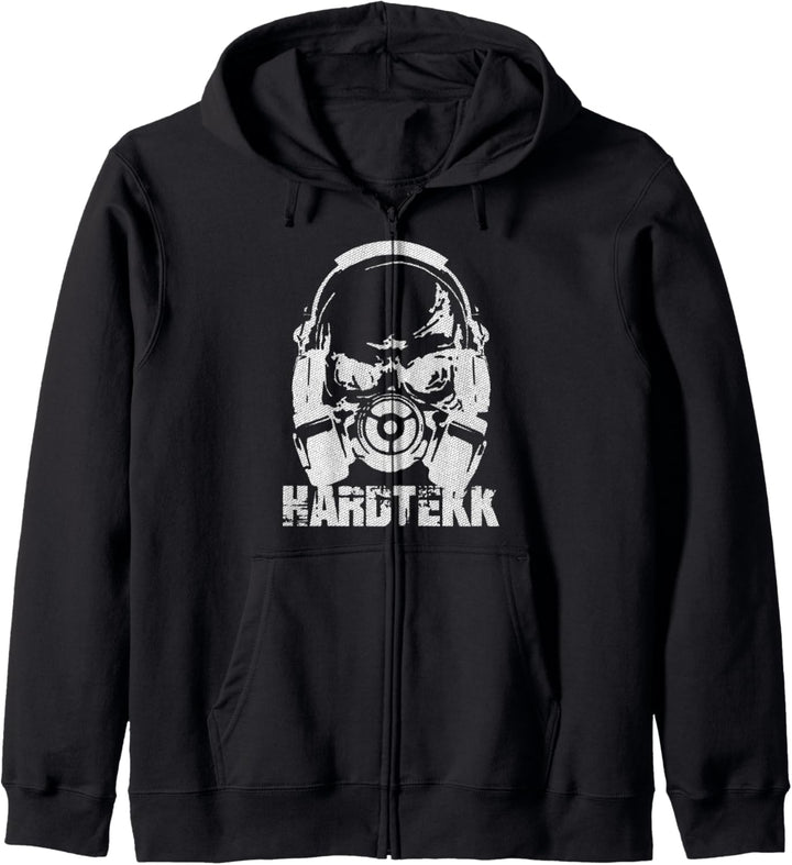 Hardtekk Tekkno Hardcore Club Rave Speedcore Kapuzenjacke