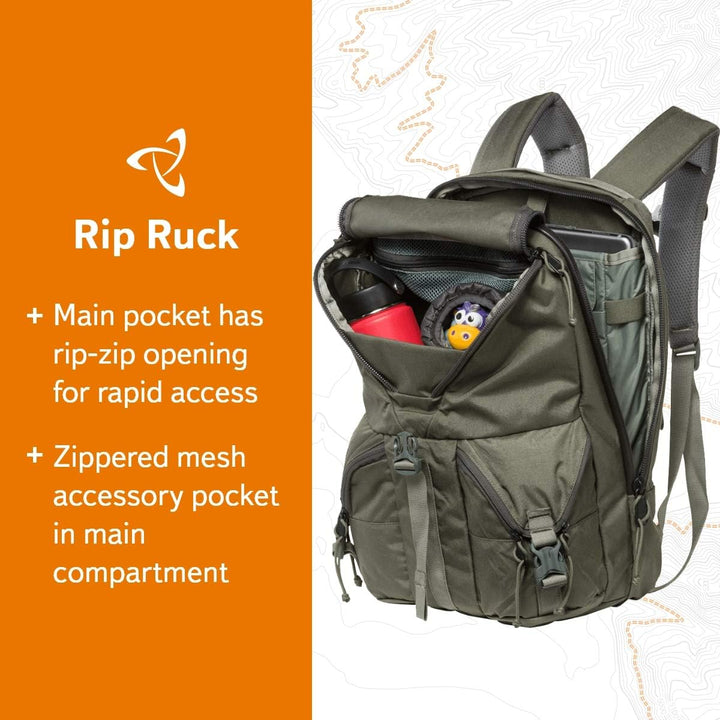 Mystery Rip Ruck Daypack 22 L Foliage Green, Foliage Green