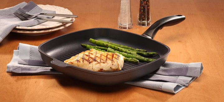 Swiss Diamond HD Induction Square Grill Pan - 11" x 11" (28 cm x 28 cm)