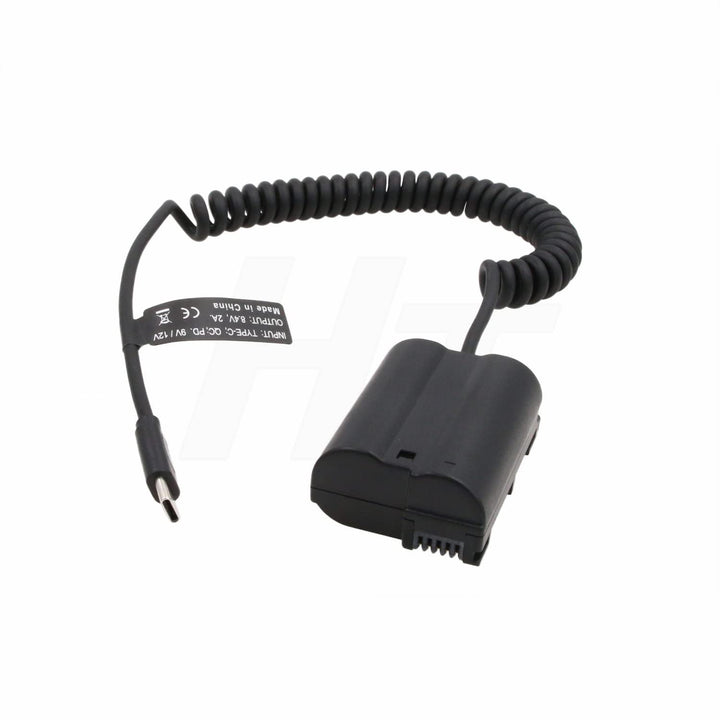 HangTon Power Bank C PD 9V 12V USB C zu EP-5B DC Koppler für Nikon D7000 D7100 D7200 D7500 D500 D610